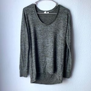 GAP Women’s Dark Green Jewel Neck Light Sweater